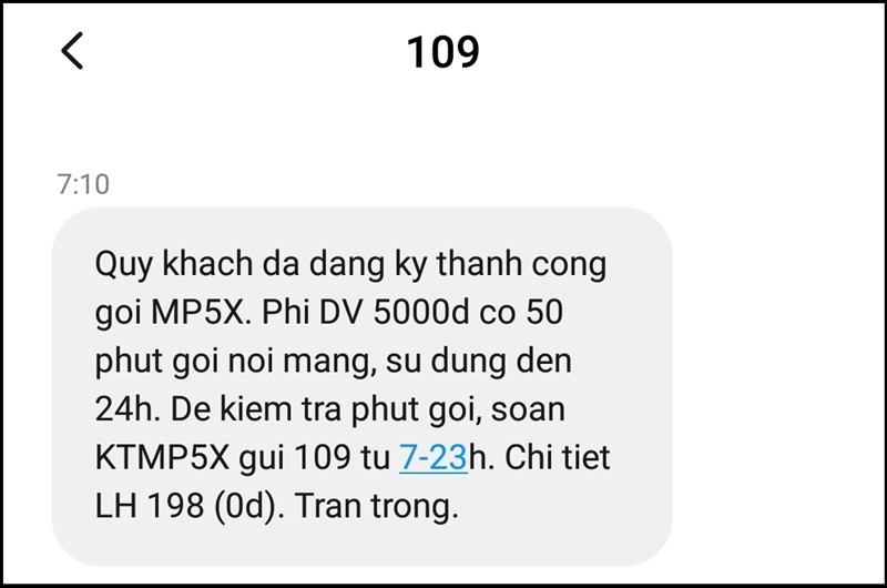 Hướng dẫn đăng ký gói nội mạng bằng *098#