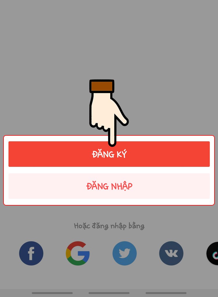 Đăng ký/ đăng nhập tài khoản AliExpress