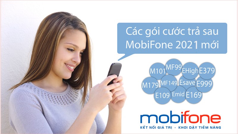 Các gói cước trả sau MobiFone