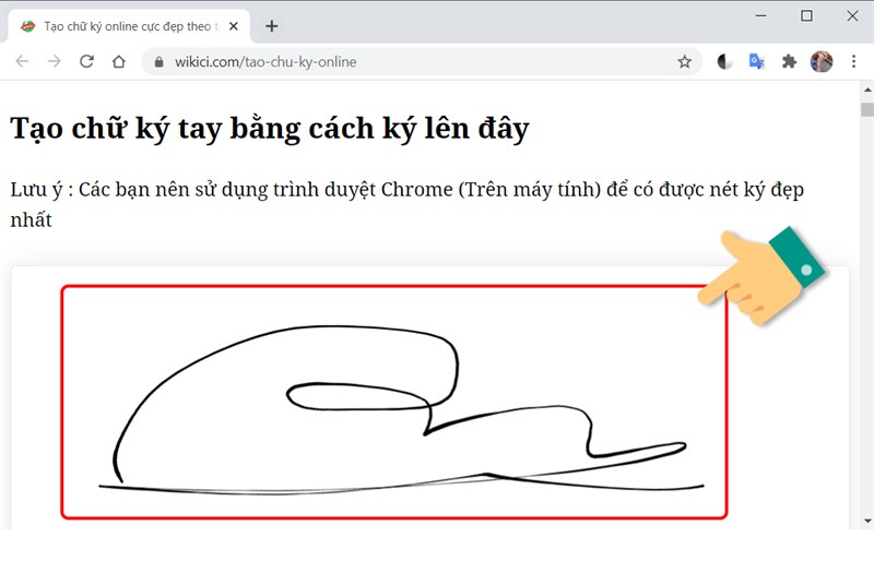 2 cách tạo chữ ký Online đẹp, theo tên của bạn miễn phí, nhanh nhất