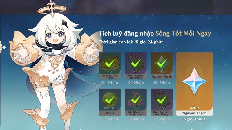 Qu&agrave; mỗi ng&agrave;y từ sự kiện