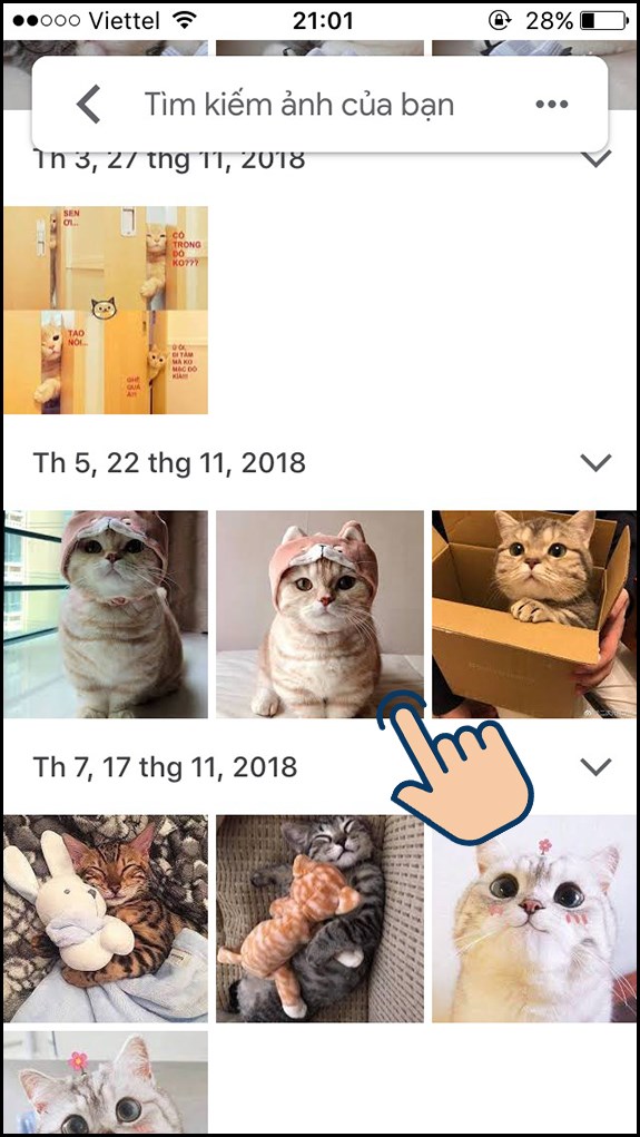 Chọn ảnh&nbsp;m&agrave; bạn muốn chỉnh sửa.