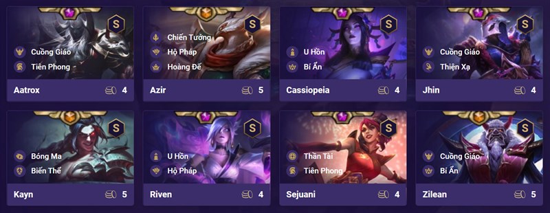 Đội hình chính