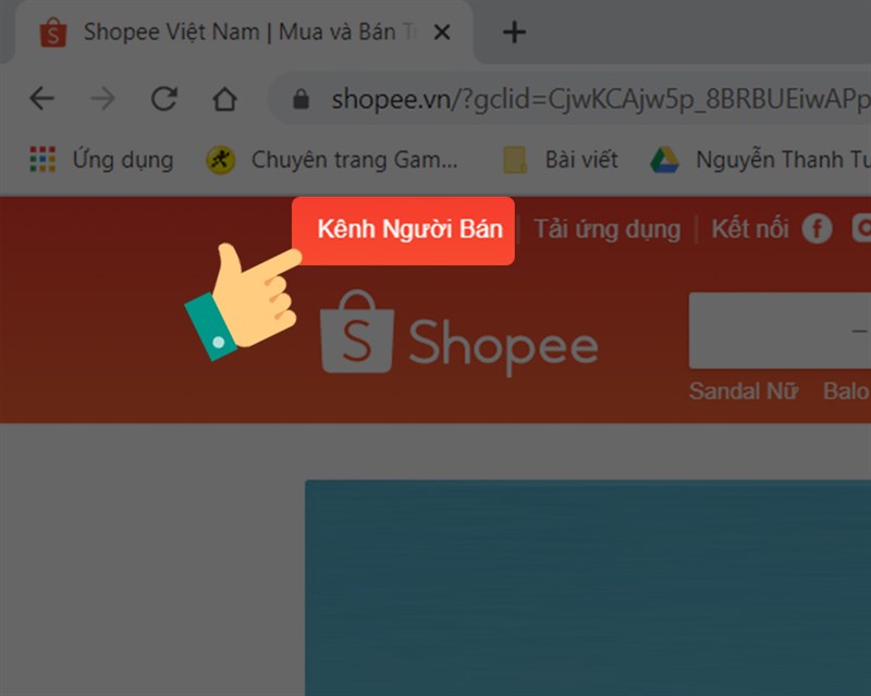 V&agrave;o k&ecirc;nh người b&aacute;n