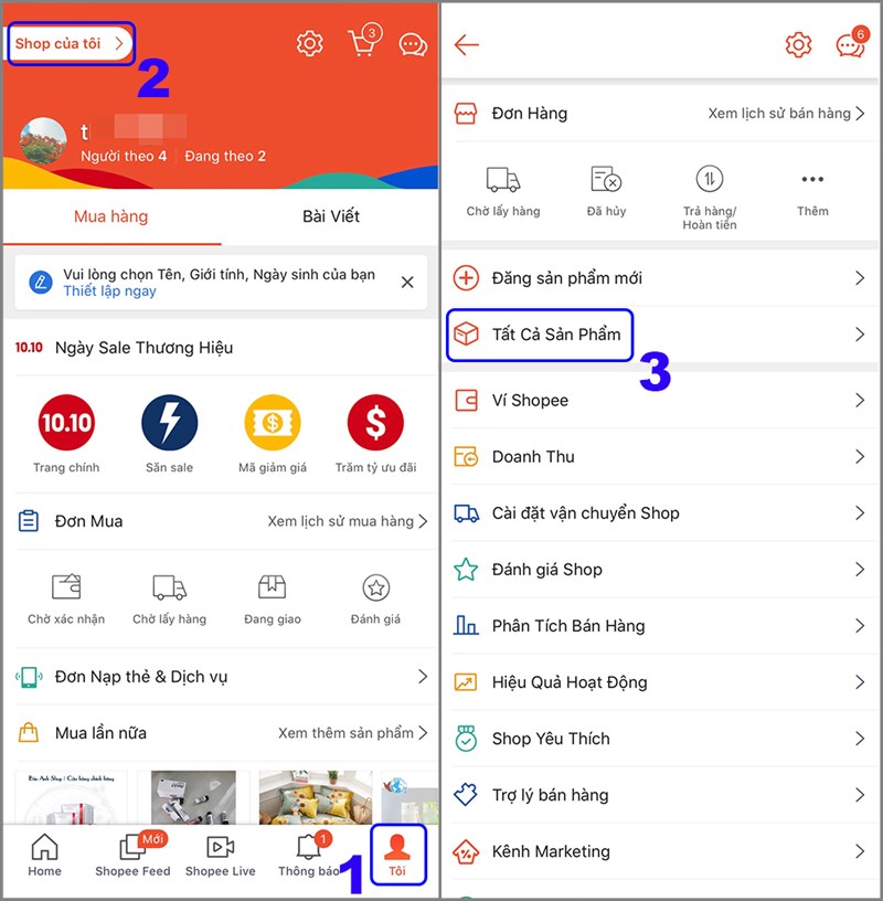 Xem lại c&aacute;c sản phẩm bạn đ&atilde; b&aacute;n