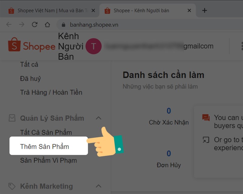 Th&ecirc;m sản phẩm để kinh doanh
