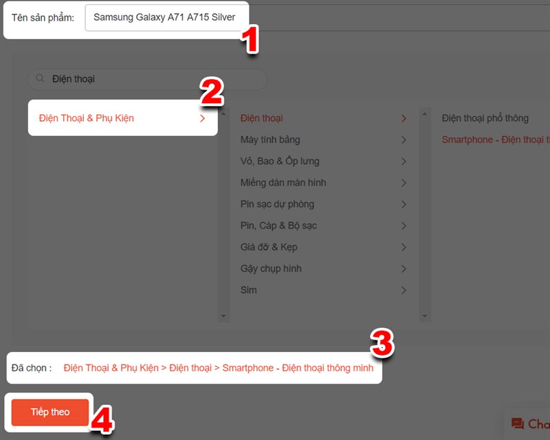 Điền th&ocirc;ng tin