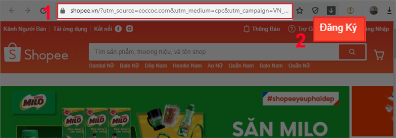 Cách tạo tài khoản mở gian hàng trên Shopee