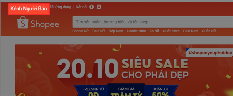 Cách tạo tài khoản mở gian hàng trên Shopee