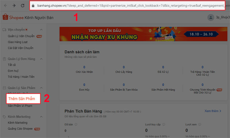 Cách đăng sản phẩm trên Shopee
