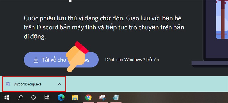 Nháy đúp chuột vào file viendongshop.vn để cài đặt phần mềm.