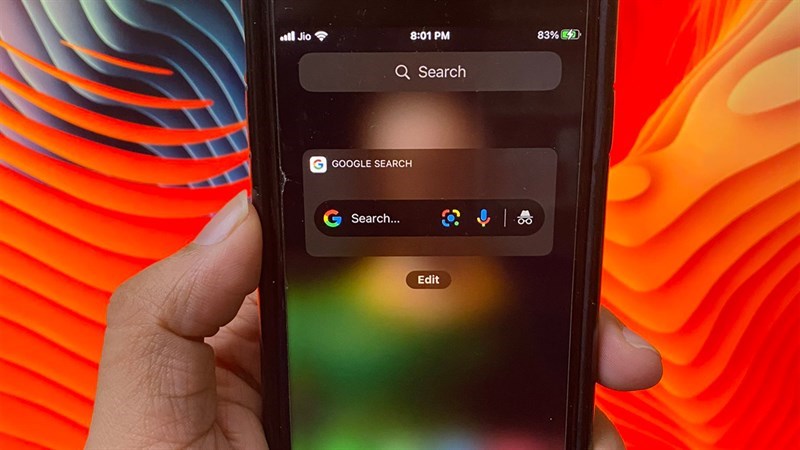 Hướng dẫn c&aacute;ch c&agrave;i widget Google l&ecirc;n m&agrave;n h&igrave;nh ch&iacute;nh tr&ecirc;n iOS 14