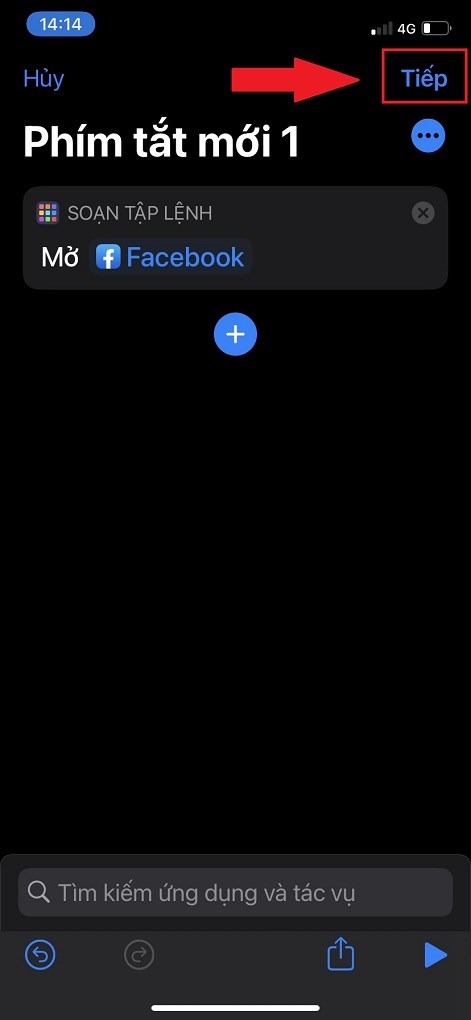 C&aacute;ch mở Facebook, Youtube, TikTok khi g&otilde; mặt lưng tr&ecirc;n iOS 14
