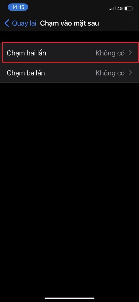 C&aacute;ch mở Facebook, Youtube, TikTok khi g&otilde; mặt lưng tr&ecirc;n iOS 14