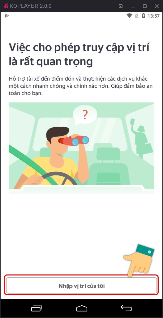 Nhập vị tr&iacute; của t&ocirc;i