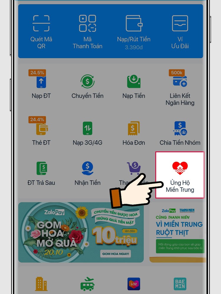 Chọn Ủng Hộ Miền Trung Chọn Ủng Hộ Miền Trung