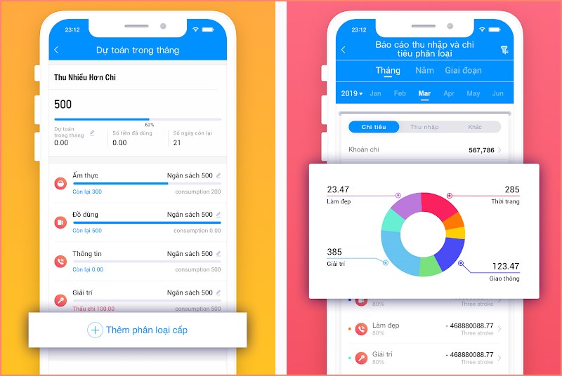 Ứng dụng Home Budget with Sync