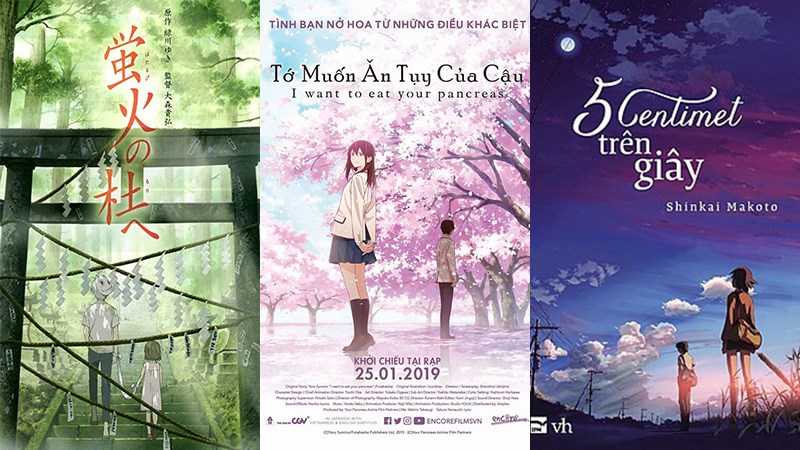 Top 10 phim hoạt hình anime về tình yêu, lãng mạn hay nhất nên xem