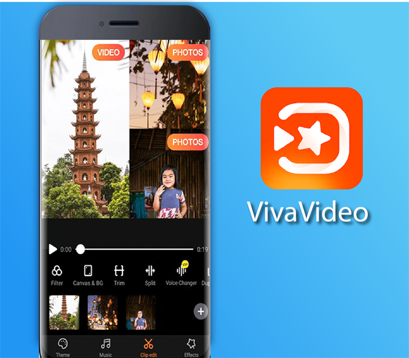 VivaVideo.  ỨNG DỤNG