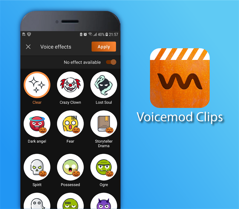Ứng dụng Clip VoiceMod