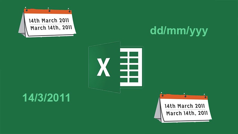 3 cách định dạng ngày tháng trong Excel đơn giản, chi tiết, có ví dụ