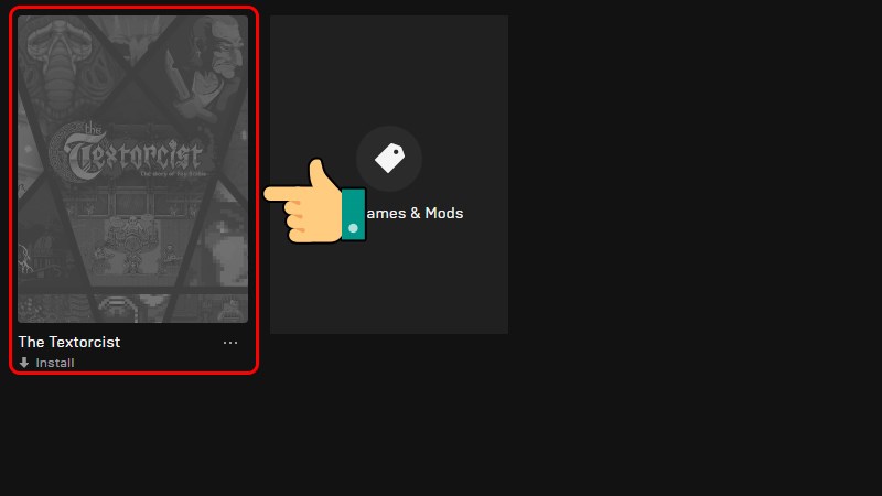 Nhấn v&agrave;o The Textorcist