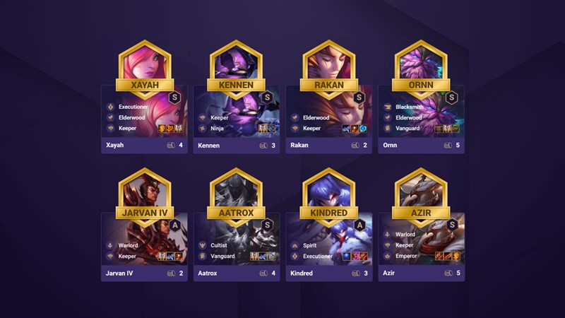 Đội h&igrave;nh Hộ Ph&aacute;p DTCL M&ugrave;a 4.5