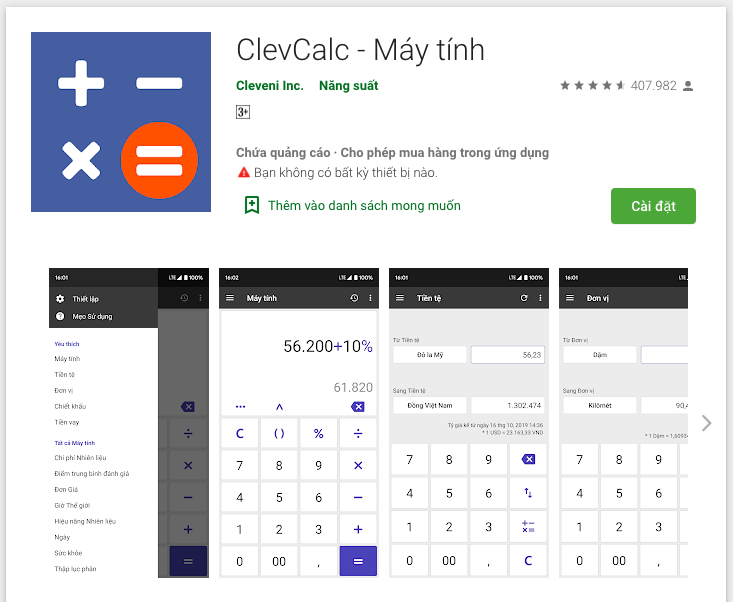 ClevCalc