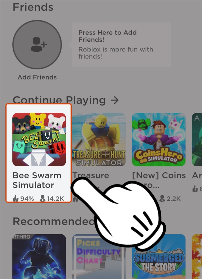Chọn Bee Swarm Simulator