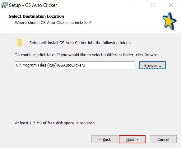 Download GS Auto Clicker for Windows - Free - 3.1.4