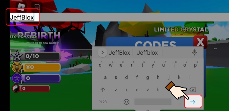 Códigos – JeffBlox