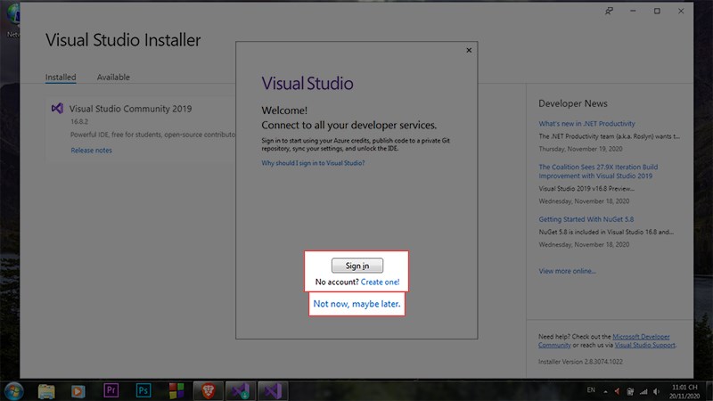 Cách tải và cài đặt Microsoft Visual Studio trên Windows