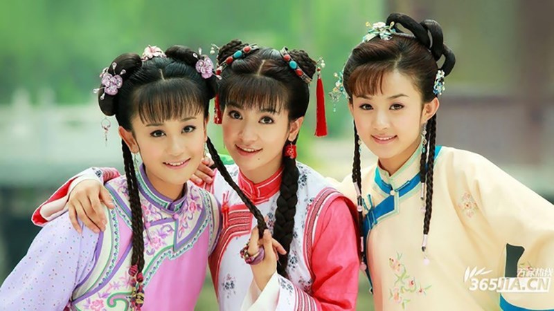 Bộ ba diễn viên trong Tân Hoàn Châu Cách Cách