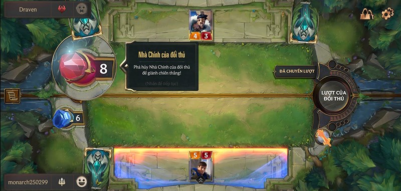 C&aacute;ch chiến thắng trận đấu LoR