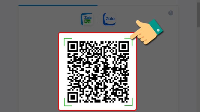 Quét mã QR để thanh toán