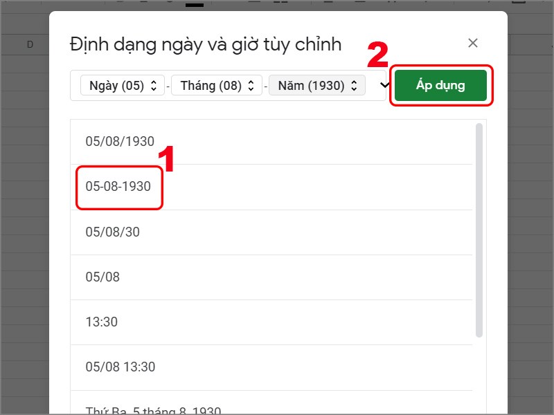 Chọn định dạng khác Chọn định dạng khác