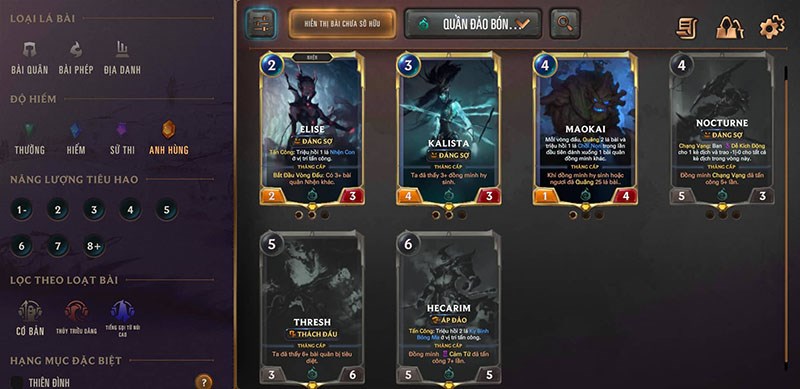 C&aacute;c Anh h&ugrave;ng