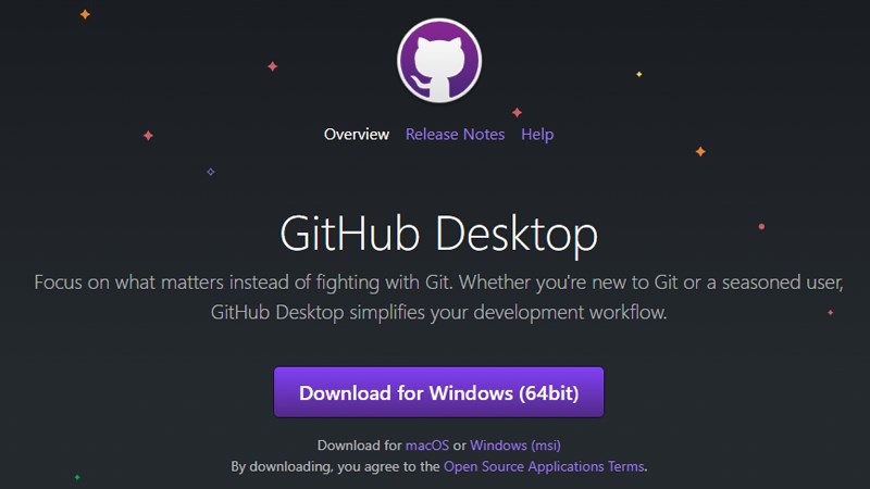 Phần mềm GifHub Desktop hỗ trợ nhà phát triển, lập trình viên