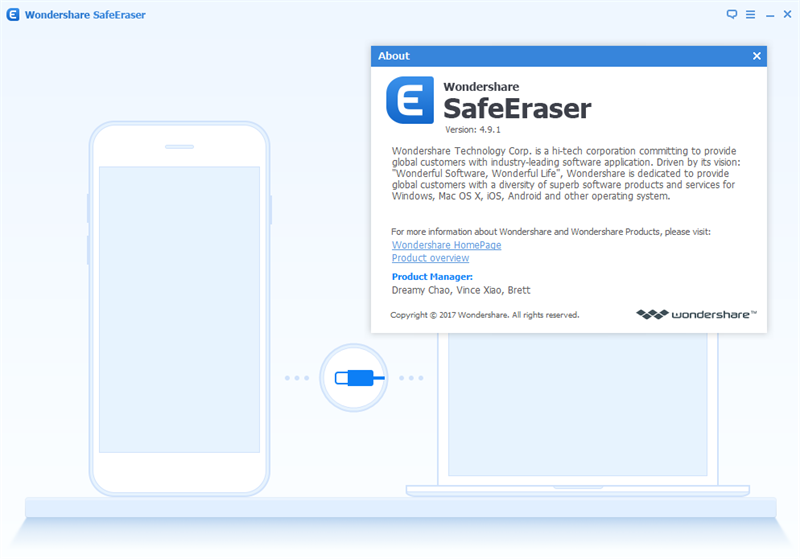 Wondershare SafeEraser Wondershare SafeEraser