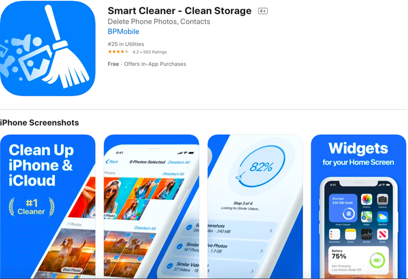 Smart Cleaner - Clean Storage