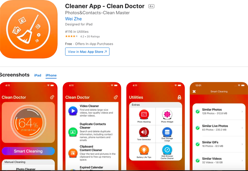 Cleaner App - Clean Doctor
