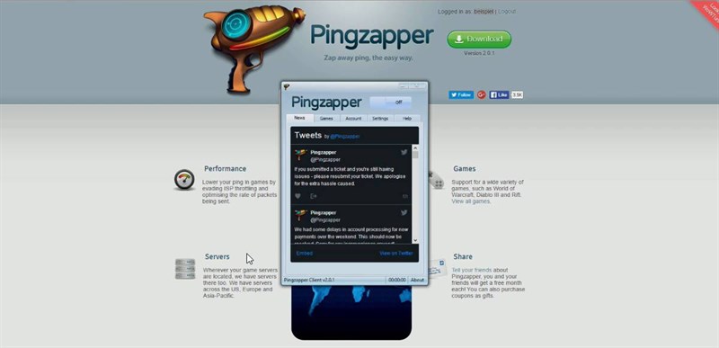 Pingzapper