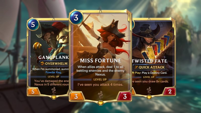 Tổng hơp những bộ b&agrave;i Runeterra v&ugrave;ng Bilgewater mạnh nhất 