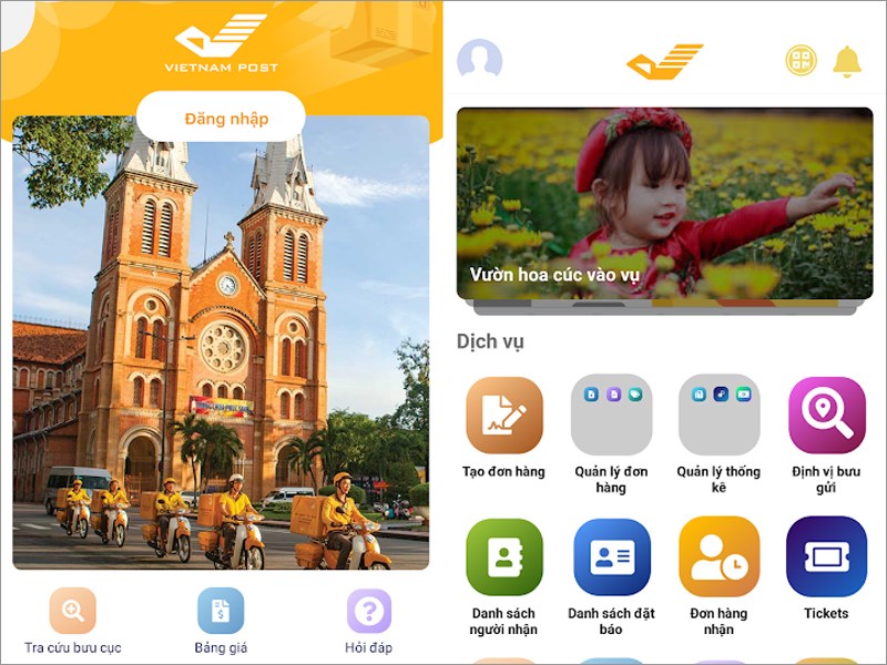 Ứng dụng My VNPost VIETNAM POST