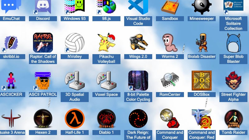 giao diện Windows 95 Giao diện Windows 95