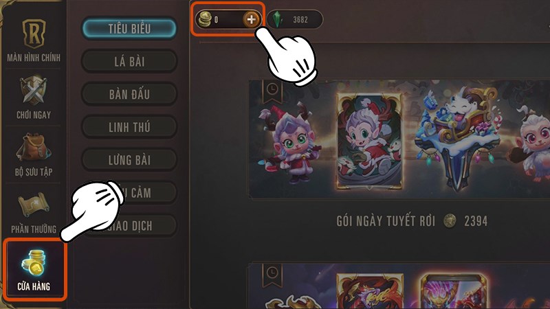 Nhấn vào Cửa hàng sau đó nhấn vào dấu cộng (+) Nhấn vào Cửa hàng sau đó nhấn vào dấu cộng (+)