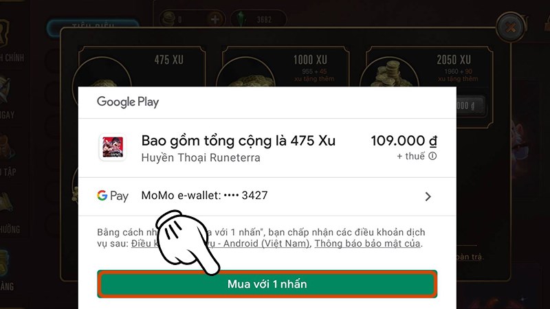 Chọn Mua với 1 nhấn Chọn Mua với 1 nhấn