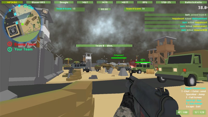 Game Chiến tranh quân sự 3D