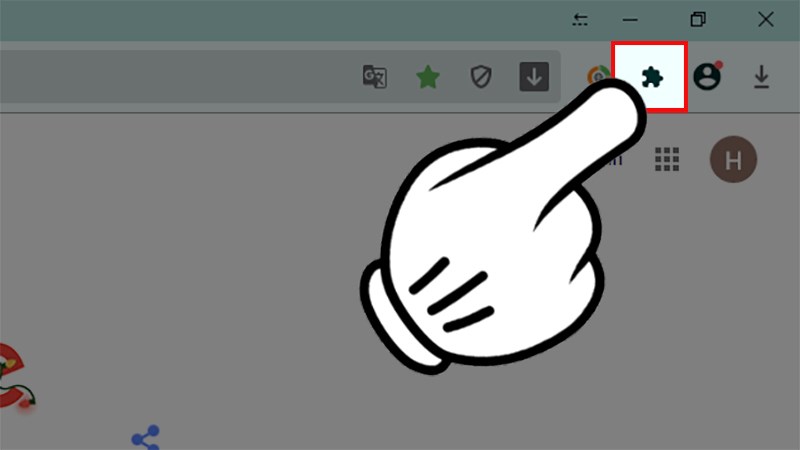 Mở tr&igrave;nh duyệt Cốc Cốc tr&ecirc;n m&aacute;y t&iacute;nh > Nhấn v&agrave;o&nbsp;tiện &iacute;ch&nbsp;.