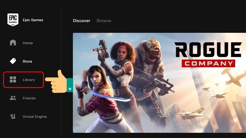 Vào Library Vào Library